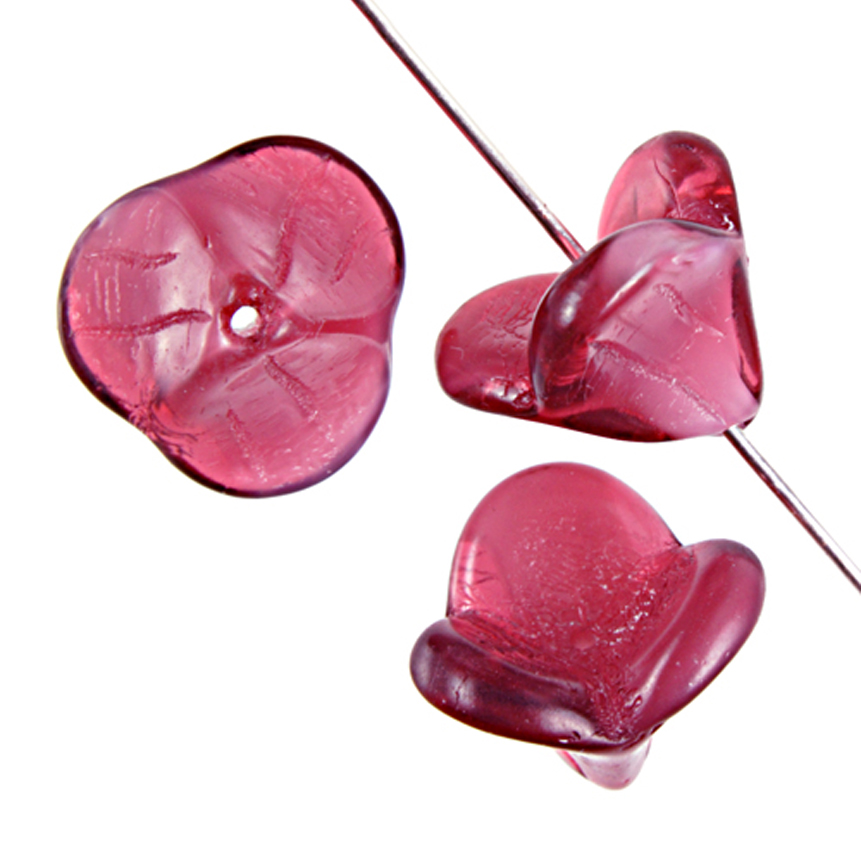 Czech Bell Flower Beads - Glass Bell Beads