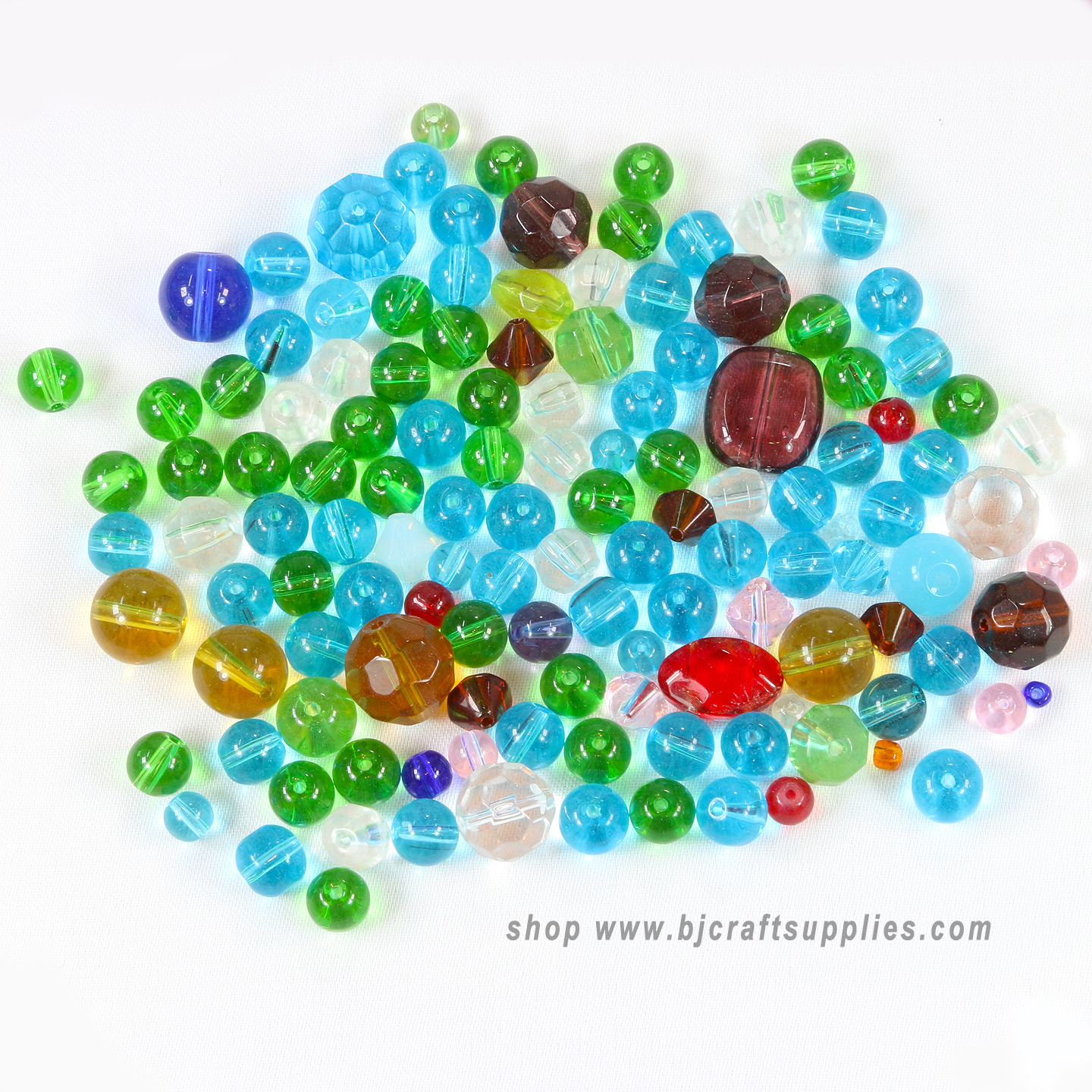 Colored Glass Beads - Glass Bead Assortment