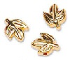 Metal Leaf Beads - Gold - Metal Leaf Beads - 