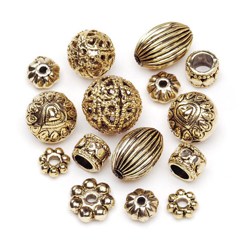 Assorted Spacer Beads