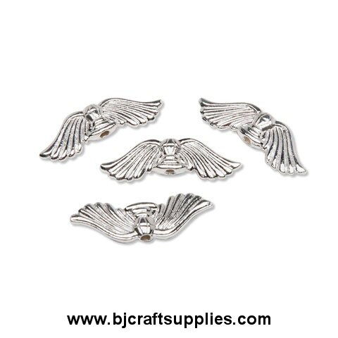 Metal Beads - Wing Beads for Fairies