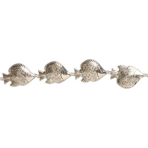 Metal Fish Beads