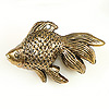 Goldfish Charms - Goldfish Beads - Fish Beads - Fish Charms