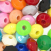 Faceted Rondelle Beads - Faceted Spacer Beads - Assorted - Rondelle Spacer Beads