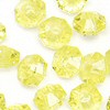 Faceted Rondelle Beads - Faceted Spacer Beads - Lt Yellow - Rondelle Spacer Beads - 