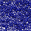 Glass Seed Beads - Royal Blue Op - E Beads - Small Beads