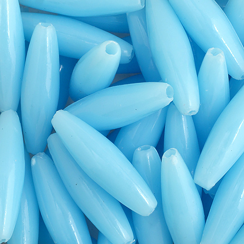 Plastic Spaghetti Beads - Rice Beads