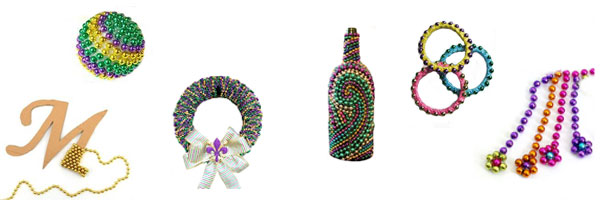Mardi Gras Beads - Mardi Gras Throw Beads - Party Beads