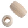 Wood Bead - Oval Large Hole - Wood Bead - Oval