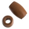 Wood Bead - Oval Large Hole - Wood Bead - Oval