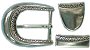 Lt Silver Colored Belt Buckle Set - Belt Buckles - Western Belt Buckle