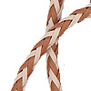 Bolo Tie Cord - Braided Bolo Cords - Leather Cord - Braided Leather Cord - Bolo Tie Supplies