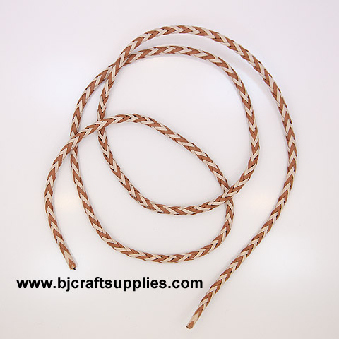 Leather Cord - Braided Leather Cord - Bolo Tie Supplies