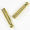 Better Quality Ribbed Bolo Tie Tips - Bolo Tie Supplies - Goldtone - Bolo Tips - Bolo Tie End Caps - Bolo Tie Supplies - Bolo Making Supplies