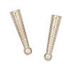 Ribbed Bolo Tie Tips - Bolo Tie Supplies - Bolo Tips - Bolo Tie End Caps - Bolo Tie Supplies - Bolo Making Supplies