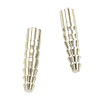 Ribbed Tapered Bolo Tie Tips - Bolo Tips - Bolo Tie End Caps - Bolo Tie Supplies - Bolo Making Supplies
