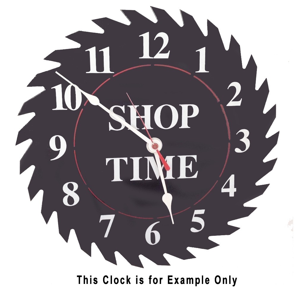 Blank Clock Face - Round Clock Face - Unique Wall Clocks