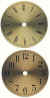 Round Gold Clock Faces - Clock Faces