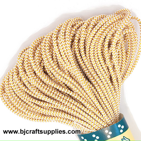 Metallic Cording - Gold Cording - Plastic Canvas Cord