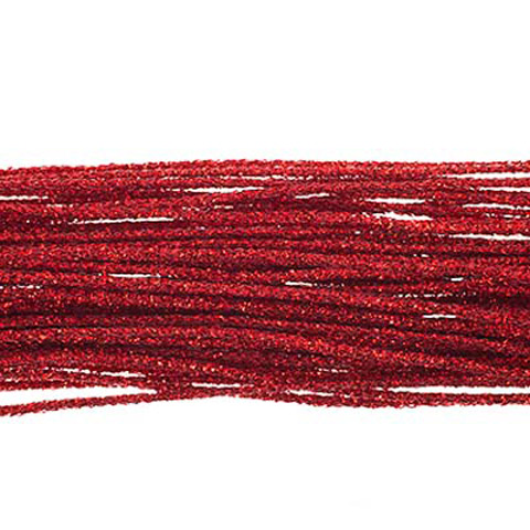 Plastic Canvas Cord - Red Metallic Cording