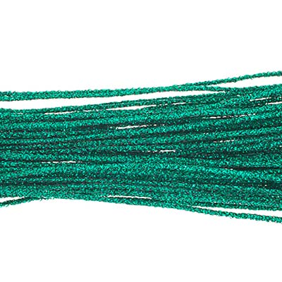 Plastic Canvas Cord - Green Metallic Cording