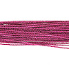 2mm Cord - Metallic Cord - Fuchsia Pink - Plastic Canvas Cord - Fuchsia Pink Metallic Cording