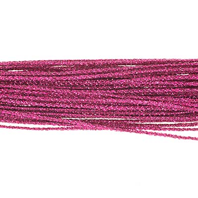 Plastic Canvas Cord - Fuchsia Pink Metallic Cording