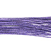 2mm Cord - Metallic Cord - Plastic Canvas Cord - Purple Metallic Cording