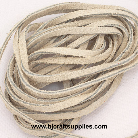 Necklace Cord - Suede String - Flat Leather String