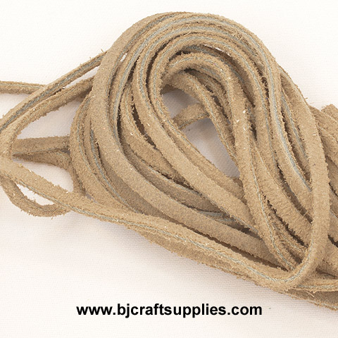 Necklace Cord - Suede String - Flat Leather String