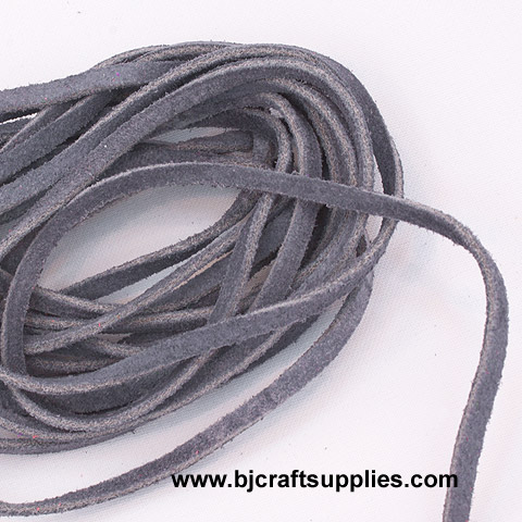 Necklace Cord - Suede String - Flat Leather String