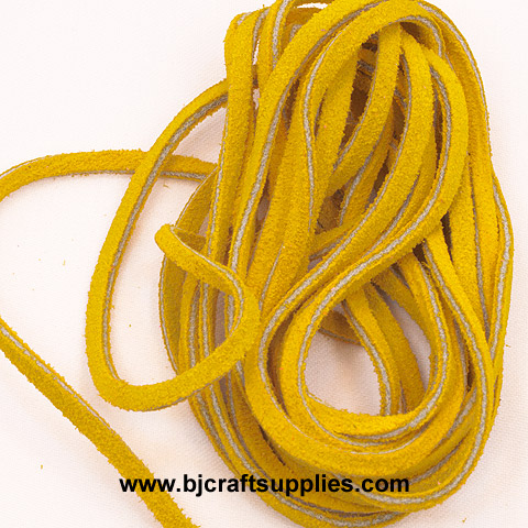 Necklace Cord - Suede String - Flat Leather String