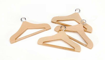 Wooden Doll Hanger