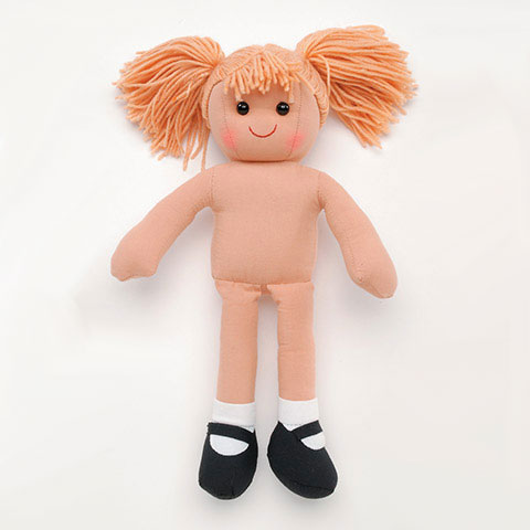 Cloth Doll Body - Plush Girl Doll