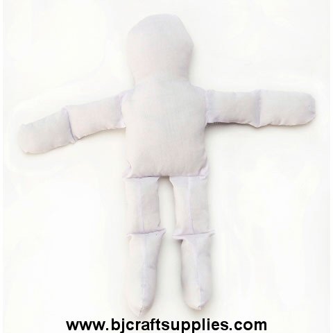 Cloth Doll Body - Blank Doll Body - Bendable Muslin Doll - Blank Rag Doll Body