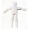 Craft Doll Bodies - Muslin Doll Body - Cloth Doll Body - Blank Doll Body - Bendable Muslin Doll - Blank Rag Doll Body