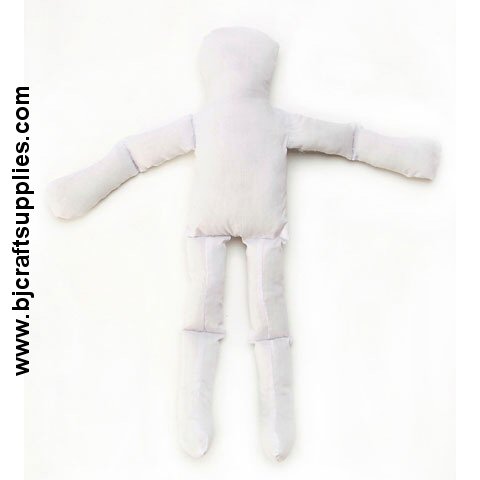 Cloth Doll Body - Blank Doll Body - Bendable Muslin Doll - Blank Rag Doll Body