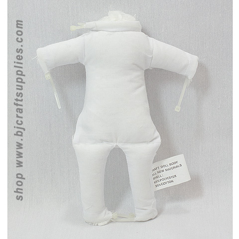 Cloth Doll Body - Blank Doll Body - Bendable Muslin Doll - Blank Rag Doll Body