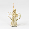 Eco Friendly Christmas Angel Decoration - Abaca Angel - Sinamay Angels - Christmas Angel Decoration - Eco Friendly Christmas Decorations