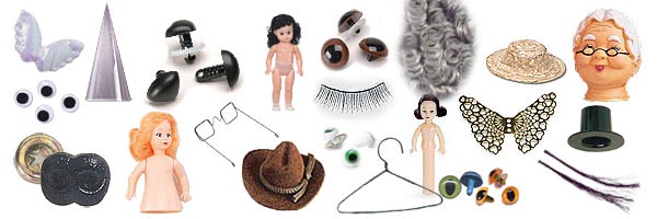 Craft Dolls - Plastic Dolls - Doll Supplies