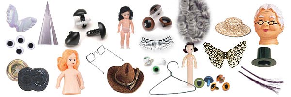 Doll making supplies