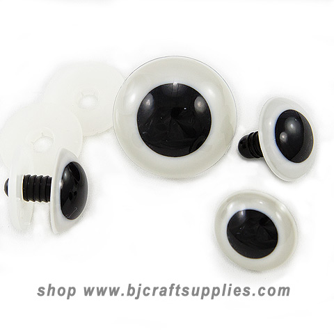 Replacement Eyes for Stuffed Animals - Safety Eyes for Stuffed Animals - Safety Eyes for Toys - Shank Back Eyes