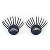 Doll Eyes with Eylashes - Plastic Doll Eyelashes - Doll Eyelashes - Plastic Doll Eyelashes