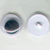Sew On Round Wiggle Eyes - Black Pupil - Googly Eyes - Moveable Eyes