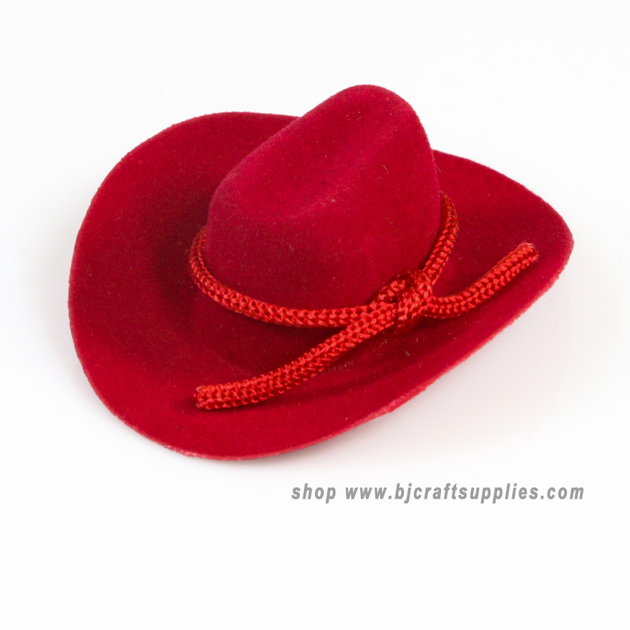 Wedding Crafts ~Swaroski~ Crystal 2 Western Mini Cowboy Hats 2" Size You Pick 