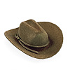 Mini Cowboy Hats - Cowboy Hat - Miniature Cowboy Hat - Mini Brown Cowboy Hat