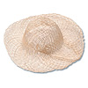 Sinamay帽子 - 草帽 - 天然 - 娃娃帽 - 手工帽子 - 洋娃娃的草帽
