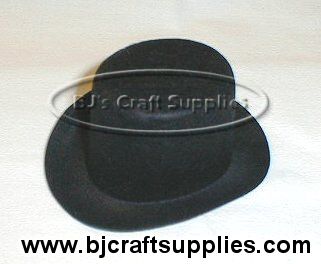 - Snowman Hat - Snowman Top Hat - Small Top Hats - Plastic Top Hats