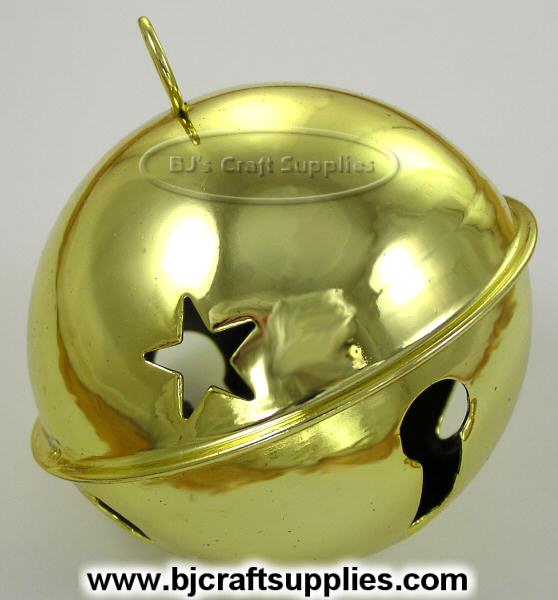 Large Jingle Bells - Gold Jingle Bells - Craft Jingle Bells - Craft Bells