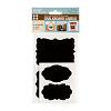 Peel and Stick Chalkboard Labels - Assorted Shapes - Chalkboard Papers - Chalkboard Labels - Peel and Stick